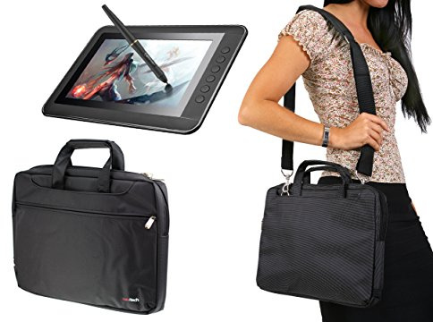 Navitech Noir Tablettes Graphiques Housse/Sac Compatible avec Parblo Mast10