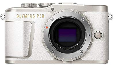 Olympus PEN E-PL9 Micro Four Thirds Systemkamera, 16 Megapixel, Bildstabilisator, elektronischer Sucher, 4k-Video, weiß