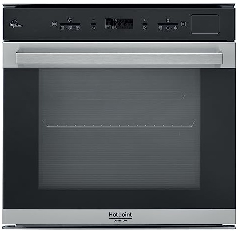 Hotpoint FI7 S8C1 SH IX HA forno Forno elettrico 73 L 3650 W Nero, Acciaio satinato A+