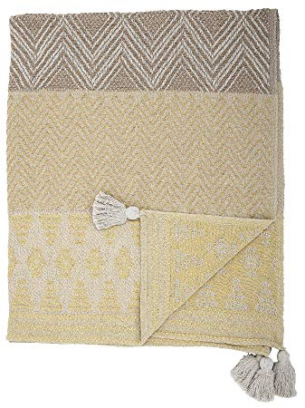 Bloomingville 82046021 Nome Decke, recycelte Baumwolle