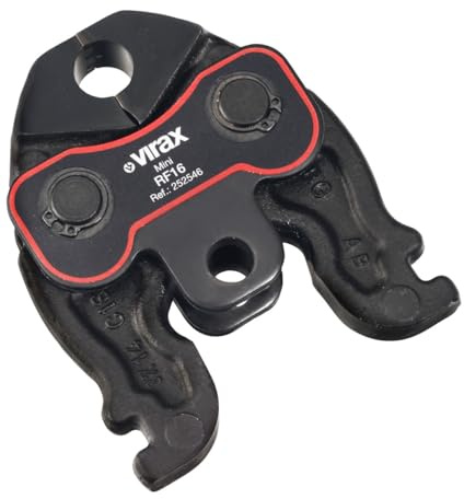 Virax Mini pince à sertir profil V cuivre pour collecteurs pour Viper® M21+, ML21+, M2X et L2X Virax (diamètre au choix)
