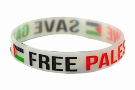 1 x Silikon-Gummi-Armband mit Nationalflagge