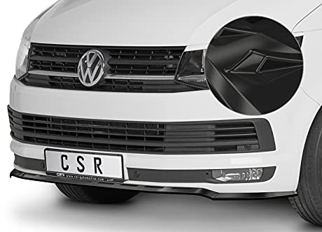 CSR-Automotive Cup-Spoilerlippe mit ABE Kompatibel mit/Ersatz für VW T6 Bus CSL486-G