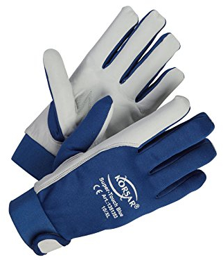 Korsar Super-Touch Lot de 20 paires de gants mécanicien en cuir Taille 10/XL