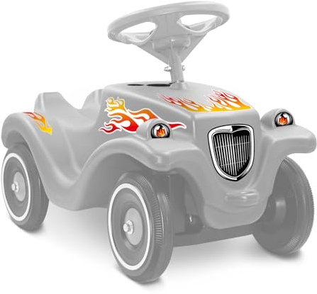 Finest Folia Lot d'autocollants compatibles avec Big Bobby Car Classic - Pour véhicule d'enfant - Pour voiture de jeu - Film design pour filles et garçons R194 (10 Hot Rod)