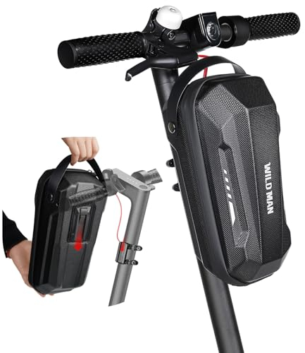 Jeebel 2L/3L Borsa per Scooter Elettrico - Borsa Manubrio di Monopattino di Impermeabile Eva con Telaio a Sgancio Rapido - sac Manubrio per Xiaomi Mijia/Sedway ES/Ninebot (2L)