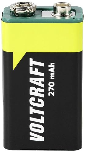 VOLTCRAFT Endurance 6LR61 9V Block-Akku NiMH 270 mAh 8.4V 1St.