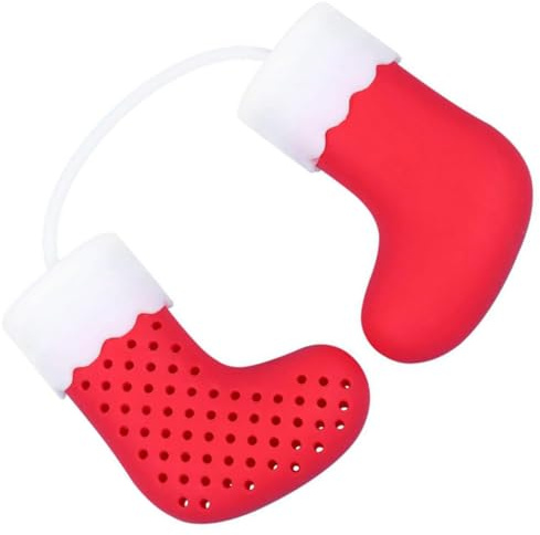 Machine À Thé En Silicone Passoire À Thé Bouilloire En Acier Inoxydable Infuseur Acier Inoxydable De Noël Plus Raide Infuseur Kung Fu Filtre De Noël BESTonZON