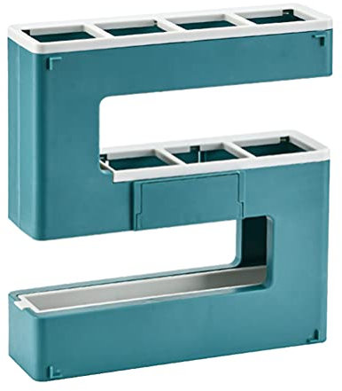 1 x Regenschirmständer zur Wandmontage, Kunststoff, Aufbewahrungsregal für Aufbewahrungsregale, Wandhalterung, Regenschirmhalter, Eingang, Regenschirm, Wand-Organizer, 1 Stück