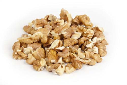 Walnut Pieces 1kg – Chopped Walnuts Nibs 10-15mm Wal Nut Piece Broken Crushed Californian Natural Raw Nuts Cooking Baking Salads Desserts Cakes Blending Breakfast Bulk (Packaging May Vary) PURIMA