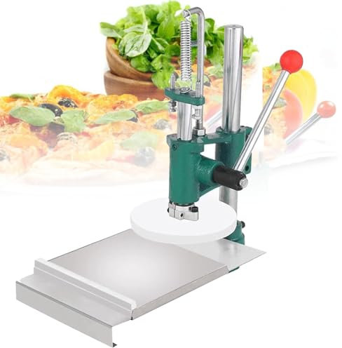 Pressa manuale per pasta per pizza, macchina per stendere la pasta in acciaio inox, macchina per pressare la pasta, pressa per burrito, strumento per pressare a mano per realizzare torte fatte a man