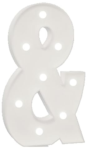 4FT Light Up Wedding Letters Large For Party Decor, Marquee Birthday Graduation Baby Shower Decorations, Mosaic Arch Stand Pre-cut Foam Cardboard(AND,70cm)