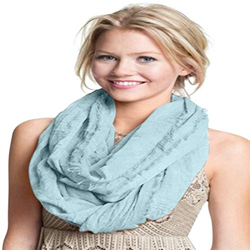 CJ Apparel Mobius Infinity Scarf sekunder snood uggla cirkulär tub rund sjal pashmina ny