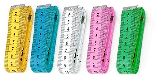 Mètre ruban souple pour vêtements, couture, couture, couture en cuir, couture multifonctions, outils couture, foulard, règle 60 pouces/150 cm