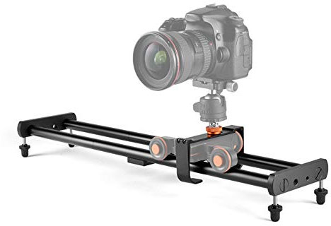 Guida scorrevole per fotocamera, L4X Car Rail scorrevole elettrico Fotocamera SLR Registrazione per riprese video per telefoni cellulari