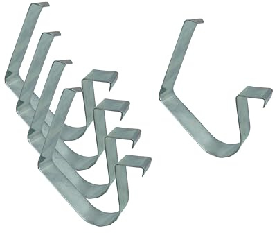 5 x Universal Qualität Sockelfeder Küchensockel Halter Befestigung Sockelleiste Küche Unterschrank Blende Sockelhalter Klipse Clip Klammer