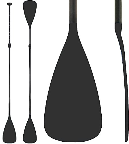 LBW SUP Paddle Board Paddle Stand up Paddleboard Paddles - 3-Piece or 4-Piece Floating Alloy Portable SUP Kayak Paddle Adjustable 2-Sided Paddle