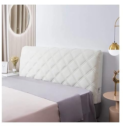 ZYYH Bett Kopf Abdeckung Kopfteilabdeckung Elastische Bettkopfteil Hussen Einfarbig Bettkopfteil_ Bezug StaubhüLle Kopfteil Hussen Boxspringbett Kopfteilbezug_ Bett Bettkopfteil Hussen