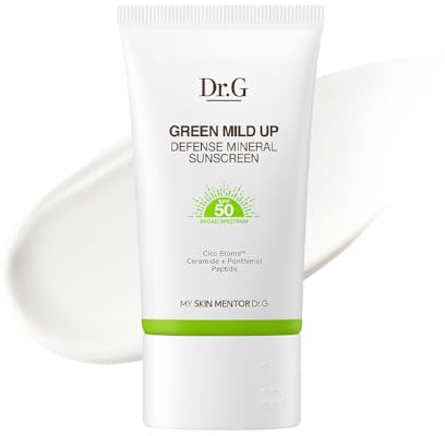 Dr.G Green Mild Up Sun (50 ml) SPF50+ PA+++ Sonnenschutz Sonnencreme UVB-Schutz