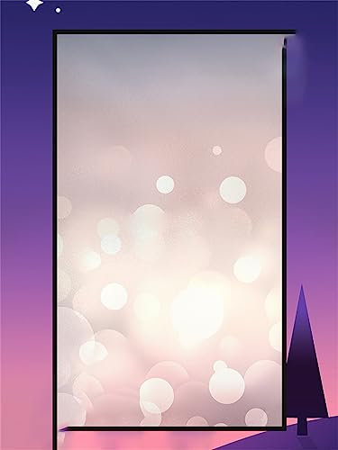 Fensterfolie Blickdicht Sichtschutzfolie Verdunkelungsfolie Fantasy Pink Verdunkelungsrollo 100% Lichtblockierung Sichtschutzfolie Sichtschutz Selbstklebend Dunkel für Zuhause Schlafzimmer,45x200 cm