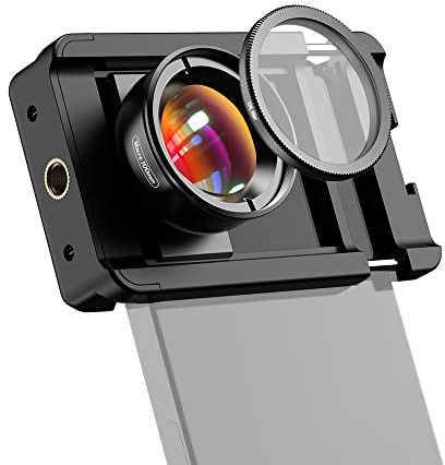 Sunydog 10X Macro Lens for Smartphone, Micro Photography Lens Attachment with CPL Filter and Universal Clip, Micro Phone Lens for Professional Macro Photography of Flowers Jewelry Food Details