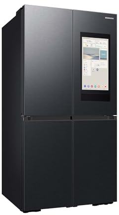 Samsung Frigorifero a 4 Porte Family Hub AI RF65DG9H0EB1/EF, Con AI Vision Inside, Wifi+AI Energy Mode, Beverage Center, Metal Back, 636 L, LxAxP: 91,2 x 183 x 72,3 cm, Antracite