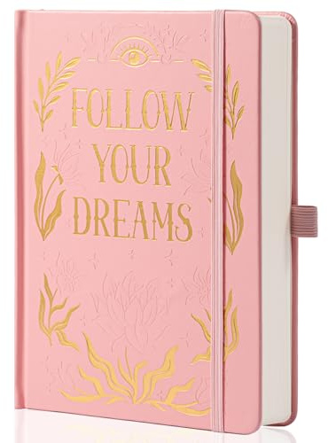 MGGAO Dotted Notebook für Frauen Männer, Punktiertes Notizbuch | 190 Nummerierte Seiten, A5 Journale für das Schreiben, Ästhetische Notizbücher, Arbeit Schule Notizen, 14,7 x 21,4 cm