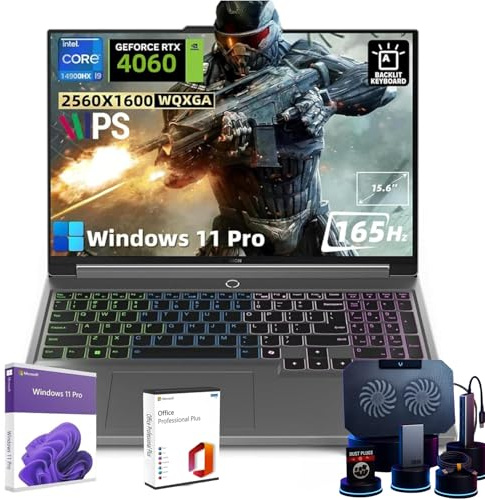Lenovo Legion Pro 5i Gaming Laptop, 16 WQXGA, 24-Core i9-14900HX Processor, GeForce RTX 4060, 64GB DDR5, 2TB SSD, Backlit KB, Win 11 Pro, w/cefesfy Accessories