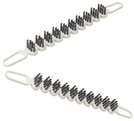 Alipis 2pcs Bendable Crevice Cleaning Brush for Kitchen Wall Corner Multi-functional Small Cleaning Brush Tool for Metal Surface