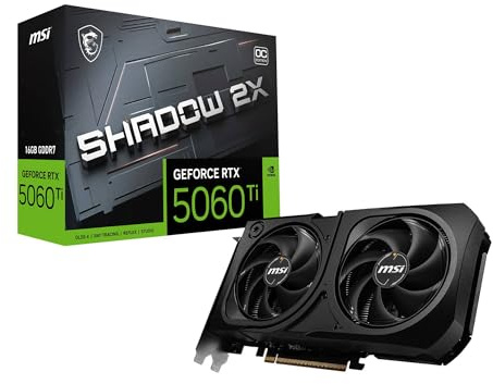 msi GeForce RTX 5060 Ti 16G SHADOW 2X OC PLUS