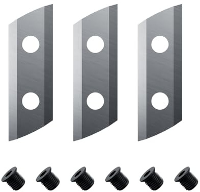 Bosch Jeu de lames de rechange | Lames double tranchant en acier trempé; Remplacement ultra-facile; Pour UniversalShredder 2x18V-25.