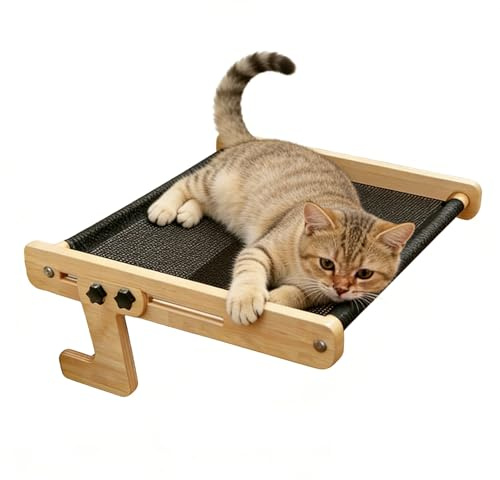 Davanzale per gatti, amaca per animali domestici, per casa, appartamento, soggiorno, camera da , balcone, studio, comodino, davanzale