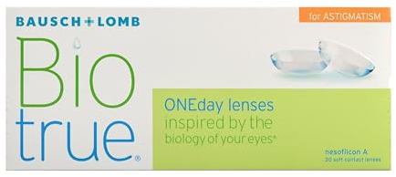 BAUSCH + LOMB - Biotrue ONEday - Lentes de contacto de reemplazo diario