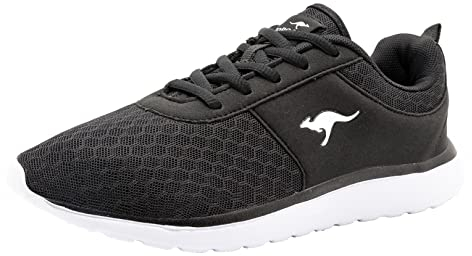 KangaROOS Damen Bumpy Sneaker, Jet Black 5001, 40 EU