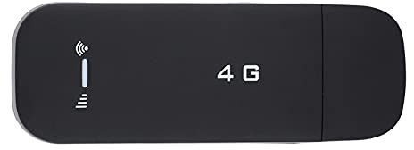 ASHATA 4G LTE USB Portable WiFi Router Pocket Mobile Hotspot Network Smart Router with High Speed Connection Up to 100 Mbps for 2000/2003 / XP/Vista / 7/10, Mac OS 10.4, etc.(with WiFi)