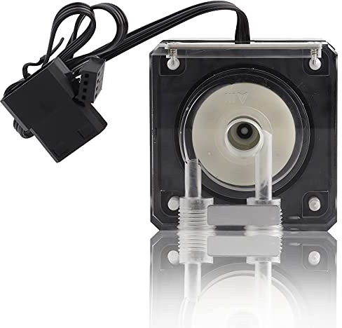 Water Cooling Pump, 800L/H PC Water Cooling Integrated Mute Support PWM for CPU Cooling System.