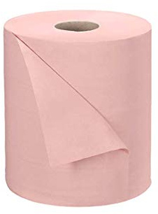 Rouleau Papier rose 1000 feuilles bobine chamois MGA
