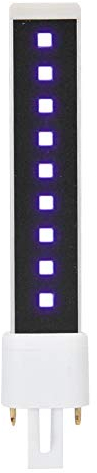 Lampadina Uv LED per Unghie, 365 + 405nm Doppia Sorgente Luminosa Gel per Unghie Curante per Asciugatrice Tubo per Lampada di Ricambio Lampadina per Asciuga