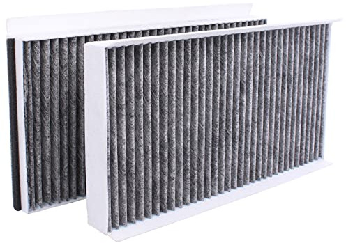 2PCS Active Carbon Cabin Air Filter for BM-W for Al-pina | for 5 6 Series E60 E61 E63 E64 635d 523i 528i 540i 545i 550i 630i 645ci M5 M6 64319171858