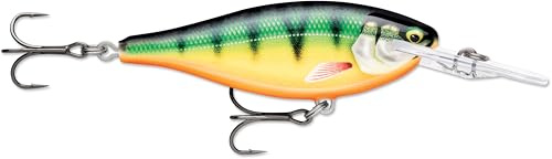 Rapala - Angelköder Shad Rap Elite Aufbau Balsa (ohne Blei) – Schwimmköder für Süßwasser