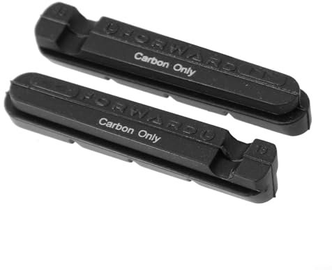 Zapatas de freno de rendimiento para llantas de fibra de carbono, adecuadas para bicicletas de carretera, 1 par