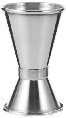 Vaso medidor de acero inoxidable de doble tiro, coctelera para bebidas alcohólicas, herramientas de cocina, bar (estilo g)