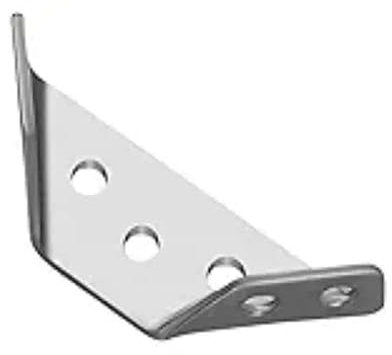 Hyuwdai Angolo for mobili in acciaio inossidabile con viti, staffa angolare, staffa angolare for ripiani, mobili in legno, sedia, cassettiera(32PCS)