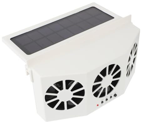 Vaguelly Ventilador Solar Para Coche Extractor De Aire Salidas Ventilador Solar Para Coche Enfriador Automotriz Ventilación Automotriz