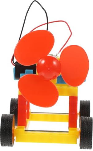 Milisten Kit Éducatif Stem pour Garçon Fille Voiture Éolienne à Assembler Jouet d'apprentissage DIY pour Projets Scolaires Encourage La Créativité Et Apprentissage Pratique des Principes Én