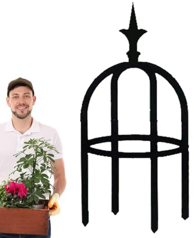 Marco De Enrejado para Exteriores - Soporte Vertical para Plantas Resistente A La Intemperie, Decoración Decorativa para Jardín | Estructura De Enredadera Trepadora, Enrejado De Soporte Resistente