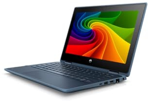 HP Business Laptop Notebook ProBook X360 11 G5 Pentium N5030 8GB 256GB SSD 1366x768 Touchscreen Windows 11 (Blue) QWERTZ (Generalüberholt)