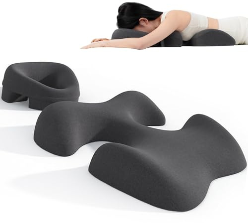 BUERPINKING Massage-Gesichtskissen, Bruststützkissen Set, Bruststütze Bauch Stützkissen Bietet Unterstützung für die Bauchlage, Schlafkissenkombination Geeignet für Schönheitssalon oder SPA