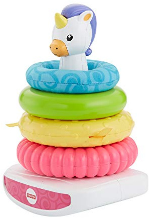 Fisher-Price GDR82 Fisher-Price Einhorn Farbring Pyramide