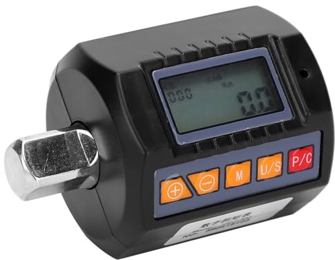 Digitaler Drehmomentschlüssel Drehmomentschraubendreher Digitalanzeige Torsionsmesser Tragbarer Hochpräziser Schraubenschlüssel Adapter Znc-200 6-200 N.M